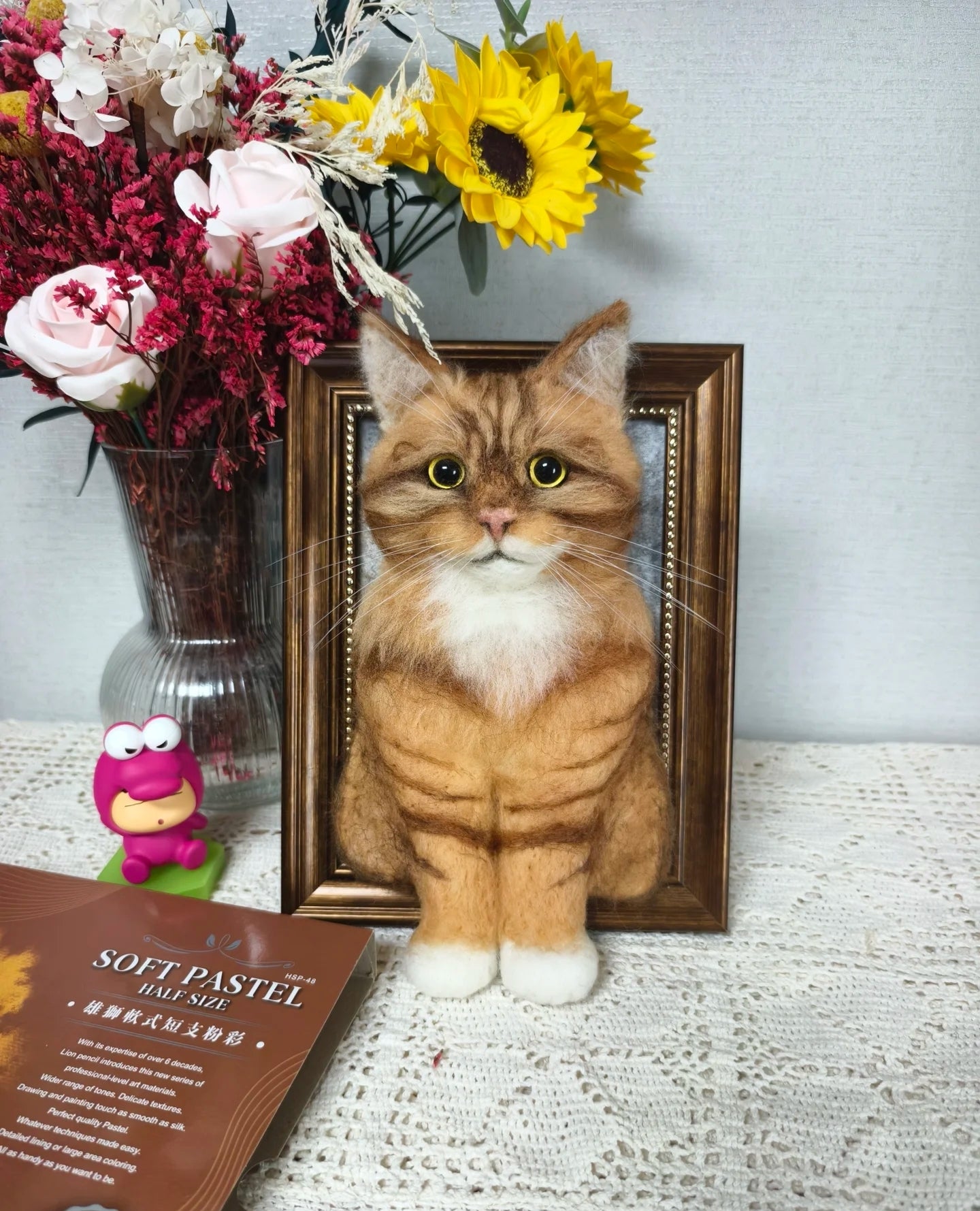 Framed Pet Portrait-Cat