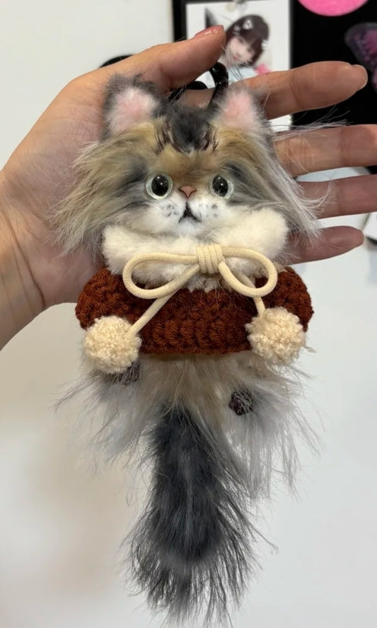 Furecho Custom Pet Twist Plush Doll – Personalized Handmade Toy